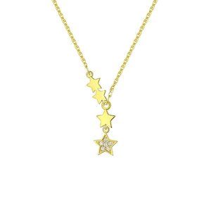 Brilliance Fine Jewelry 14KT over Sterling Stars